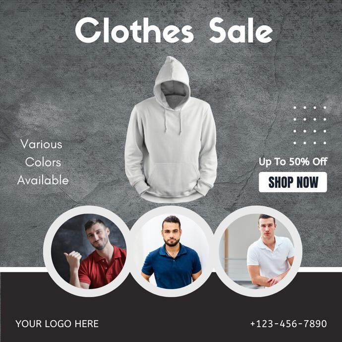 Clothing Creatives Sample