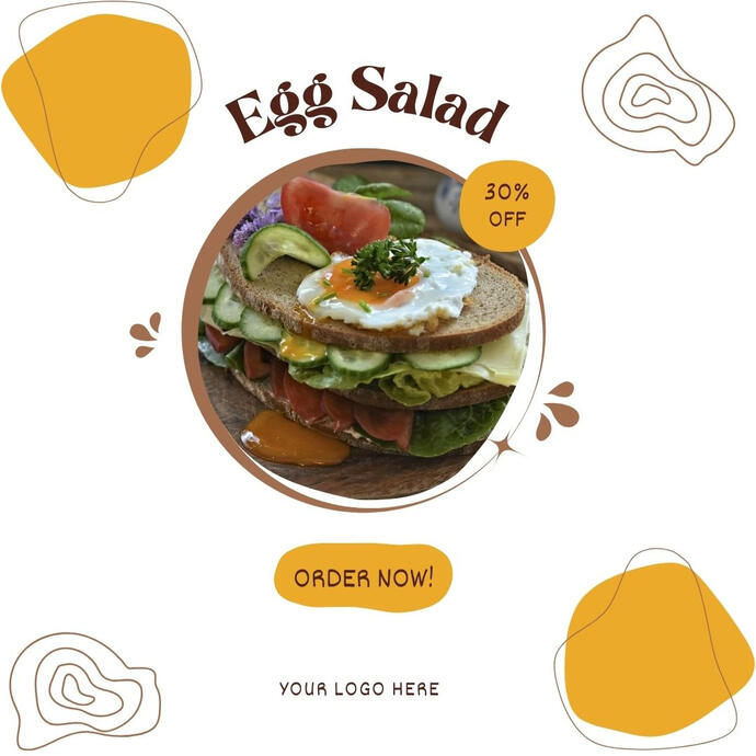 Egg Salad - Food Creatives Sample